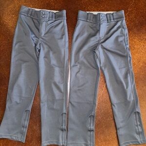 Kids' Blue Baseball Pants